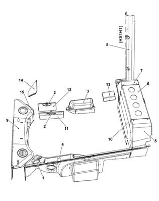 Cabin insulation, assembly 9992826