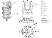 Rotator INDEXATOR H182 M16 173mm for MPB2 184mm