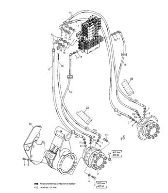 Feed roller arms MSE11-1404 LM006204H
