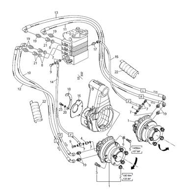 Feed roller motors LM609043