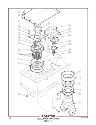 Rotator, Dual Function Arch 20804171