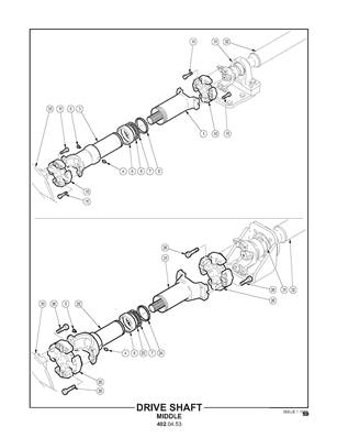 Drive Shaft Middle 4020453