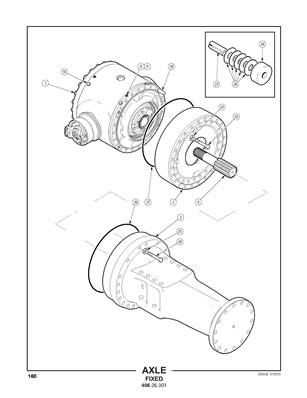 Axle Fixed 40626301