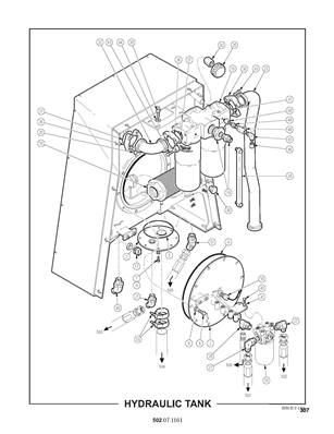Hydraulic Tank 502071161S2