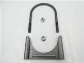 Clamp Exhaust 3 1/2Id Welded Saddle 10/Pk