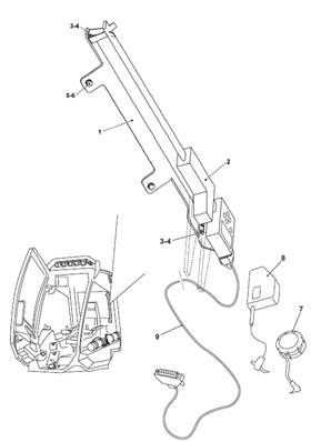 Electronic compass, mounting 7029437
