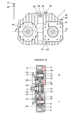 Transmission pump, assembly 7031991