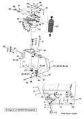 Hydraulic tank, assembly 9907438S2