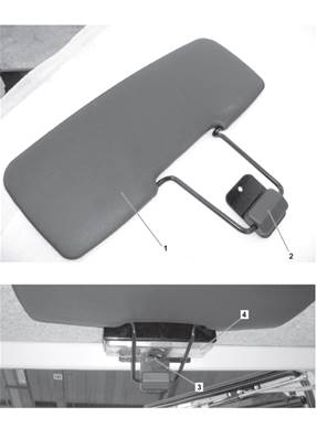 Sun visor, assembly 9991069