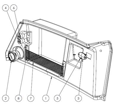 Assembly, left lower panel 9991393