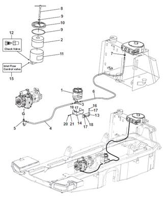 Bypass filtration, assembly 9991608