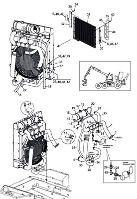 Water cooling, mounting 9991684