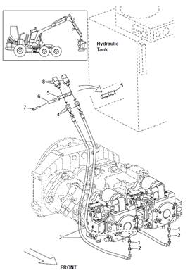 Transmission, high pressure sensors 9991704