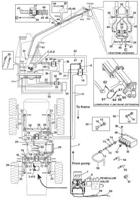 Central lubrication, assembly 9992255S2