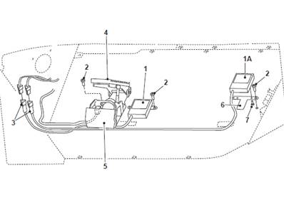 Speed control pedal, assembly 9992315