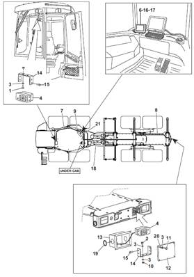 Reversing camera, mounting 9992636
