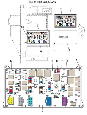 Hydraulic reservoir harness, assembly 9992783