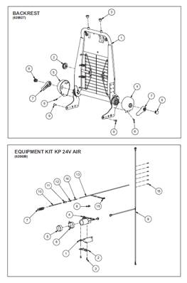 Seat 7000 MEDIUM, assembly 99929146