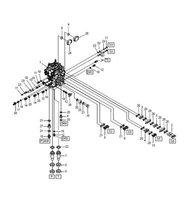 Right manifold assembly TS #2 LM006146
