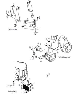 Heavy duty protection kit LM043384