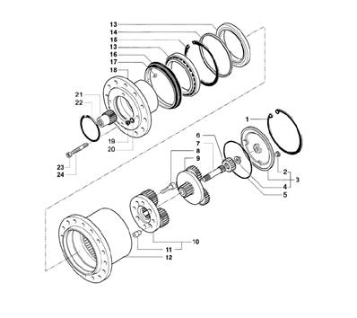 Feed roller motors LM609060