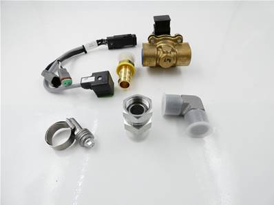Valve set for fuel cut