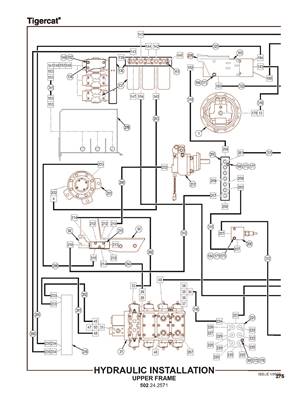 Hydraulic Installation, Upper Frame 502242571