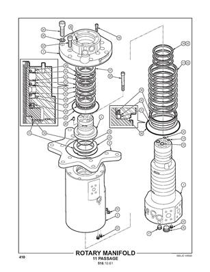 Manifold, rotary 5161062