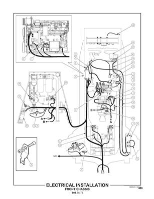 Electrical Installation, Front Chassis 6033871