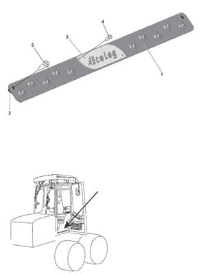 Front ladder, assembly 7022039