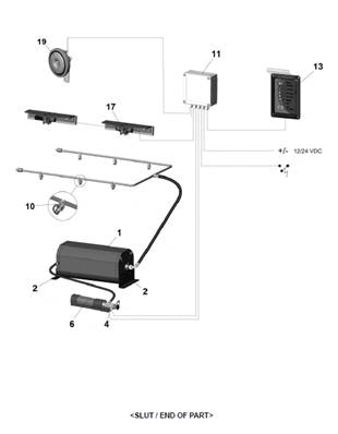 Fire-fighting system, assembly 7030553