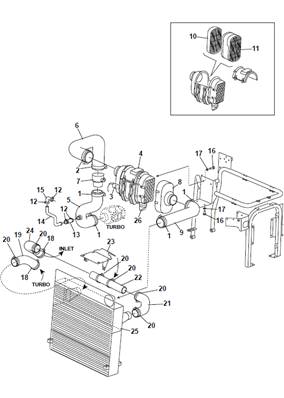 Engine air filtration, assembly 9991142