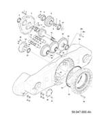 Anti-squat bogie, assembly 9991288S2
