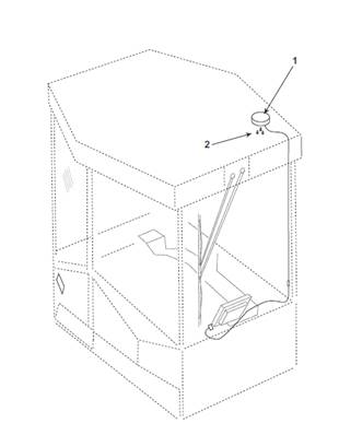GPS antenna, mounting 9991644