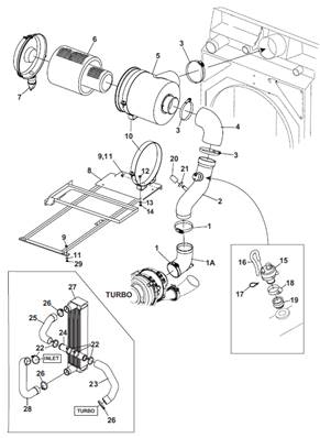 Engine air filtration, assembly 9992437
