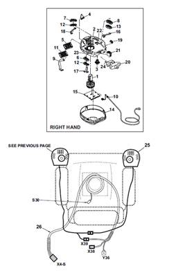 Mini-joystick, assembly 9992558