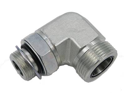 Male adapter ORFS 1 7/16 - male BSP ISO 1179 3/4-90° Parker 16-12C4OMLOS
