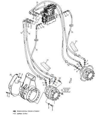 Feed roller motors LM005660V