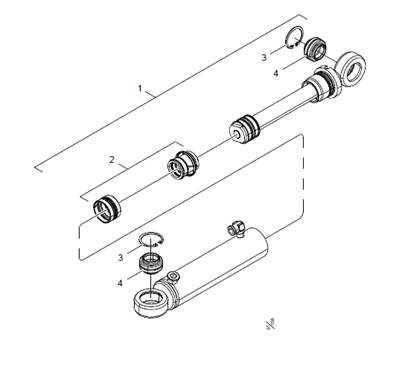 Cylinder ø50/32 – 170 LM015286