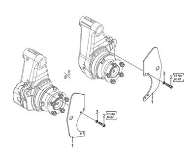 Rod cover LM034676