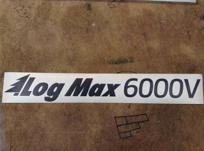Decal Log Max 6000V Log Max RE519176
