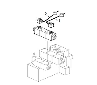 Rotator control, electrical LM999010