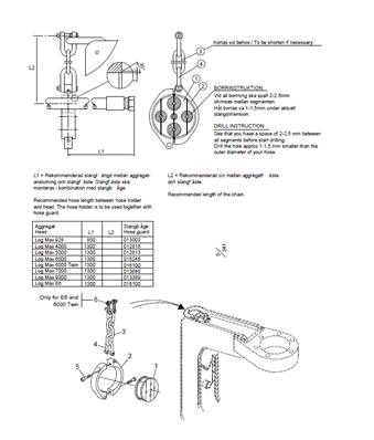 Hose holder LM999069