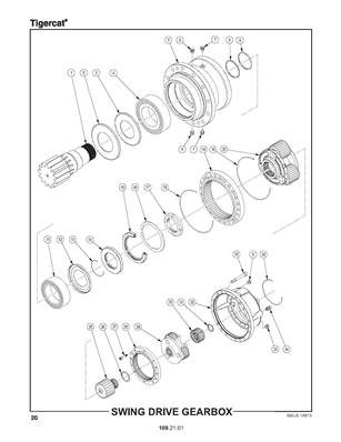 Swing Drive Gearbox 1092101