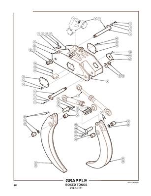 Grapple, Boxed Tongs 21214171