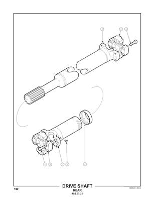 Drive Shaft Rear 4022521