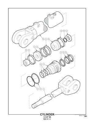 Cylinder 3 1/2" ID 52008141