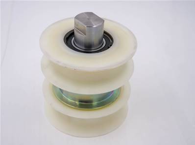 Telescope chain roller
