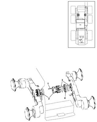 MSE08 forward drive motor, assembly 9901414