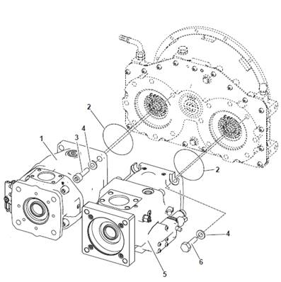 Pump mounting 9990061
